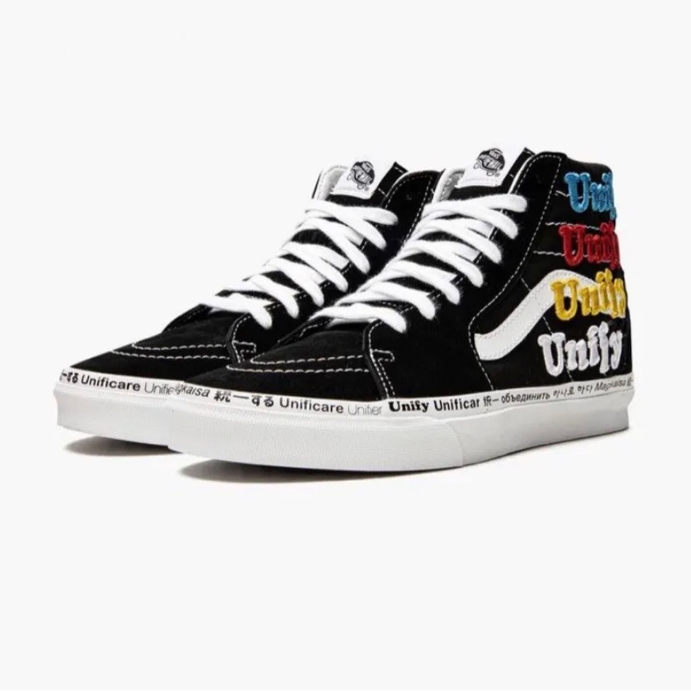 Vans Men's Sk8 Hi Unify  Radical Positivity VN0A5HXV698